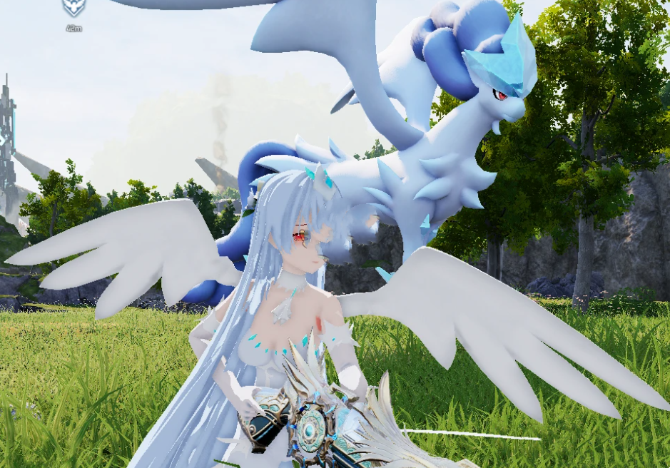 幻兽帕鲁扮演可爱的人形唤冬兽女孩MOD