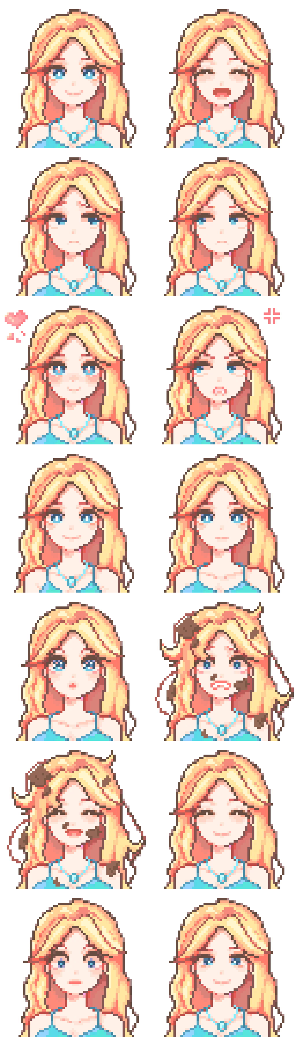 星露谷物语海莉新肖像mod