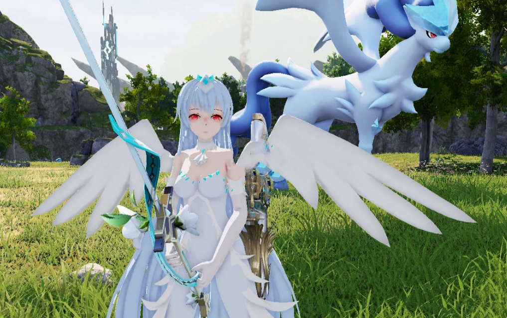 幻兽帕鲁扮演可爱的人形唤冬兽女孩MOD