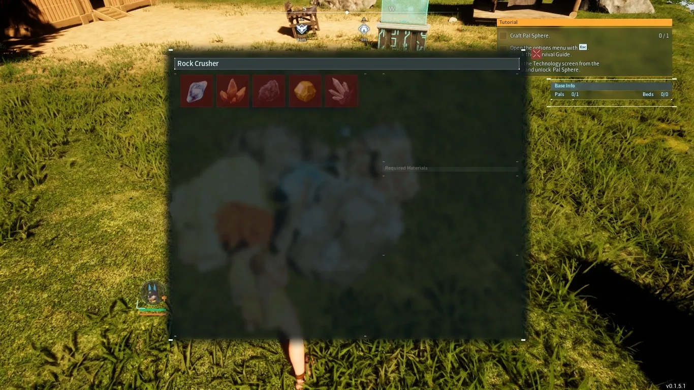 幻兽帕鲁石头制作矿石MOD