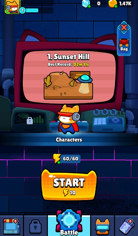 超级猫英雄生存地带(Hyper Kat Hero: Survival Zone)