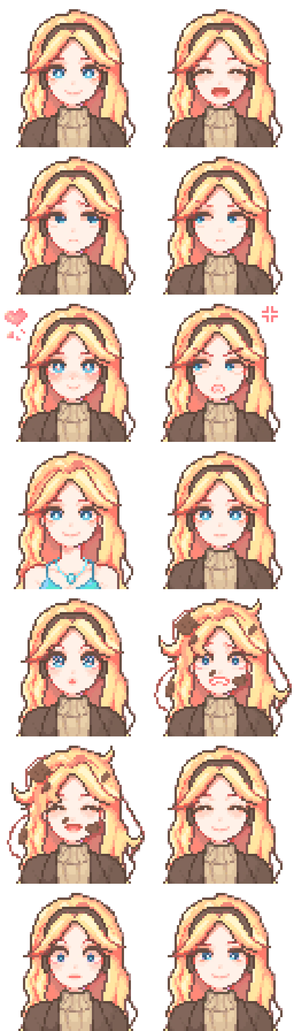 星露谷物语海莉新肖像mod