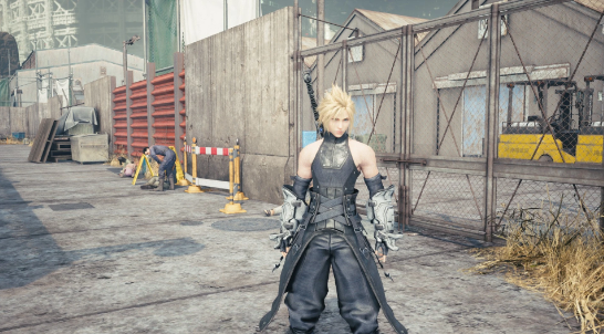 最终幻想7重制版克劳德萨菲罗斯训练服MOD