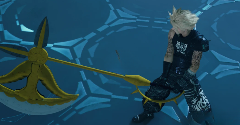 最终幻想7重制版帅气的神斧里塔mod