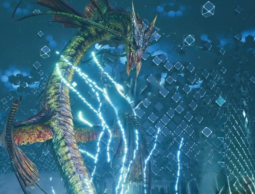 最终幻想7重制版更加凶恶的召唤兽利维坦mod