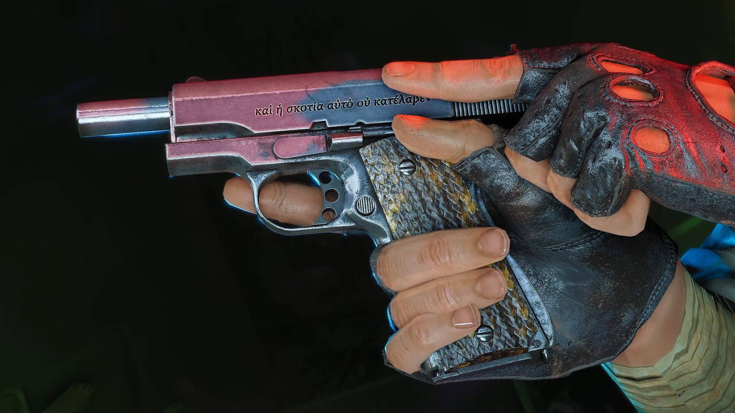 辐射4新维加斯破夜雷鸣手枪MOD