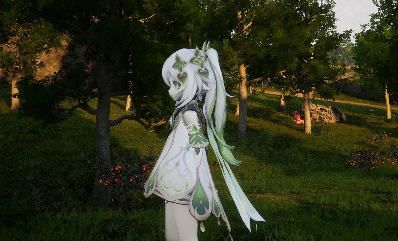 幻兽帕鲁纳西妲替换女角色MOD