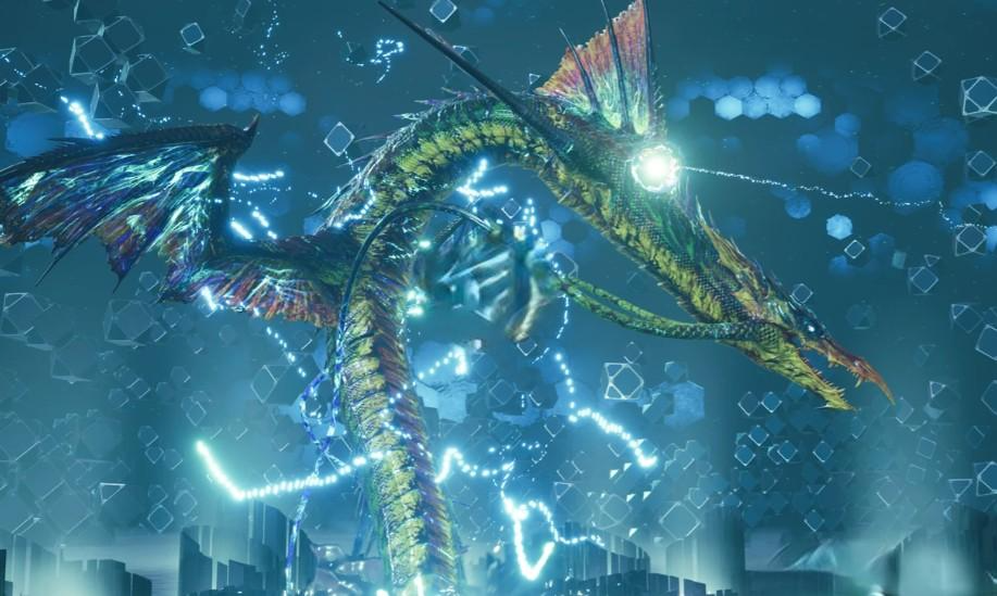 最终幻想7重制版更加凶恶的召唤兽利维坦mod