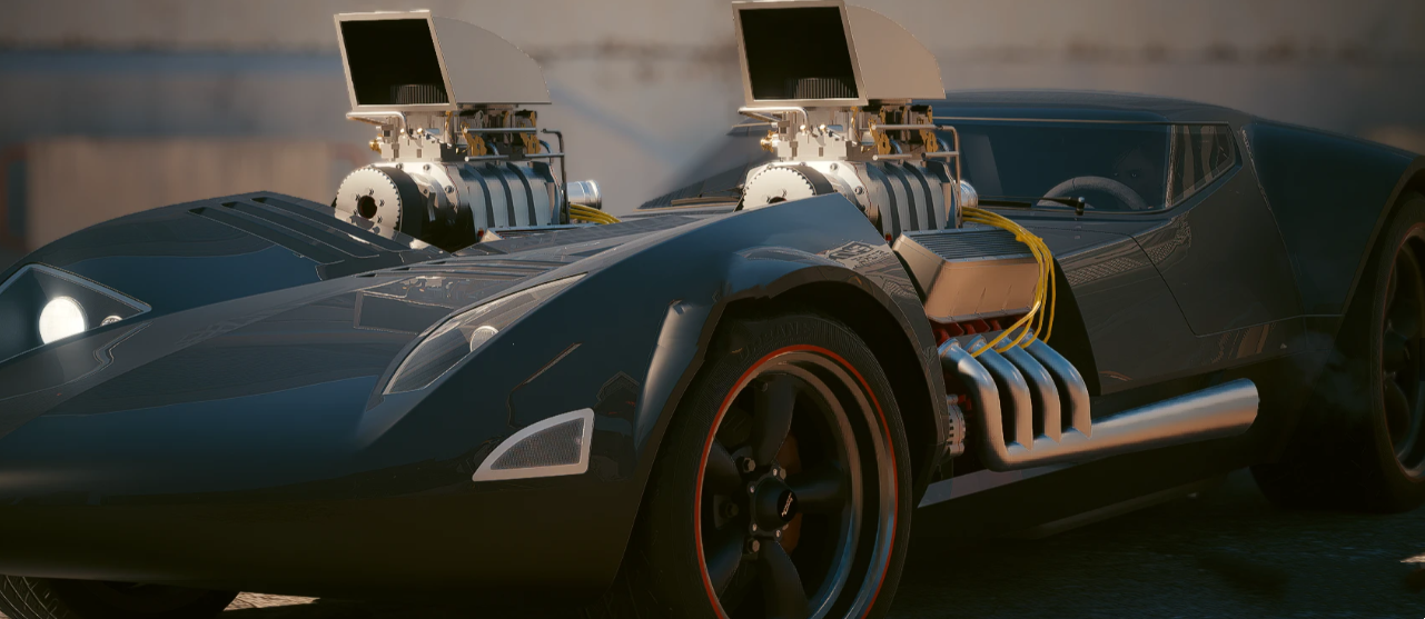 赛博朋克2077独立车辆风火轮TwinMillMOD