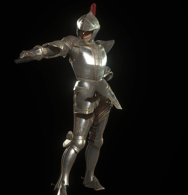 生化危机4重制版艾达骑士盔甲服装MOD