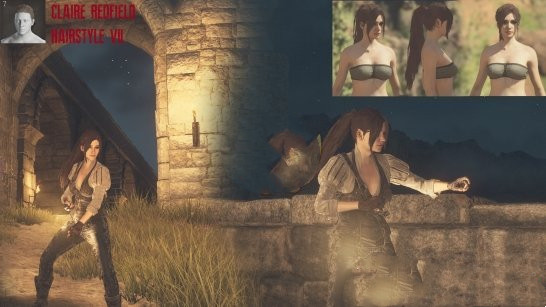 龙之信条2克莱尔RE2R发型MOD