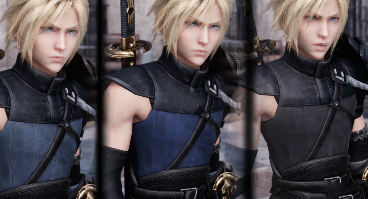 最终幻想7重制版克劳德影舞者套装MOD