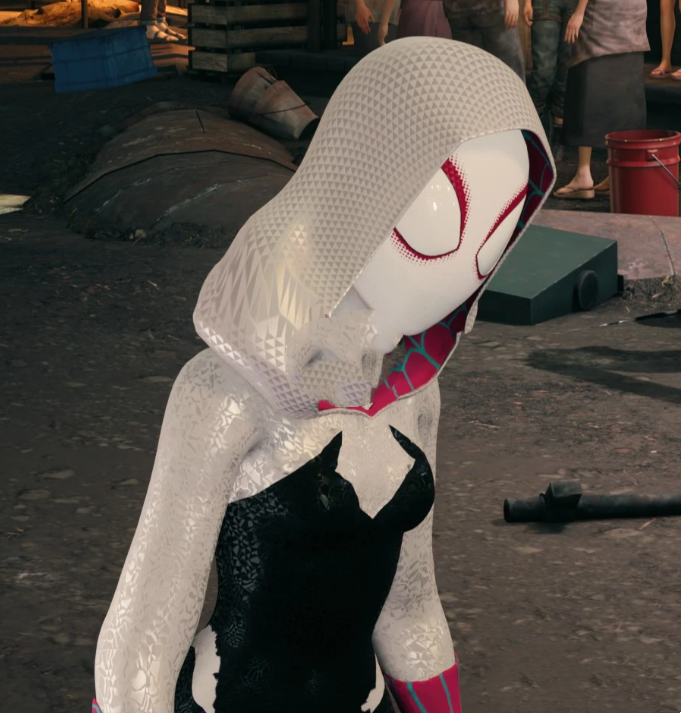 最终幻想7重制版女蜘蛛格温替换蒂法MOD