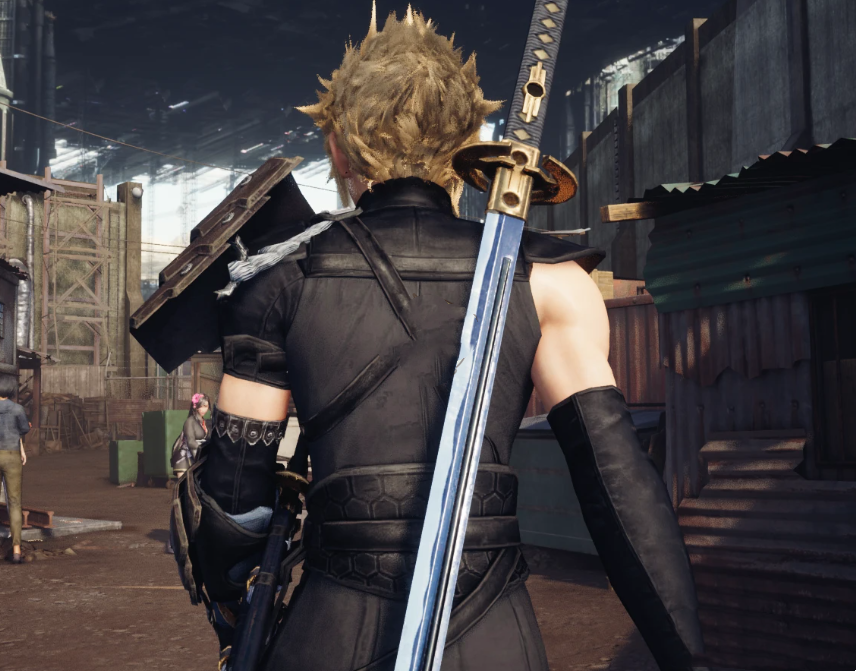 最终幻想7重制版克劳德影舞者套装MOD