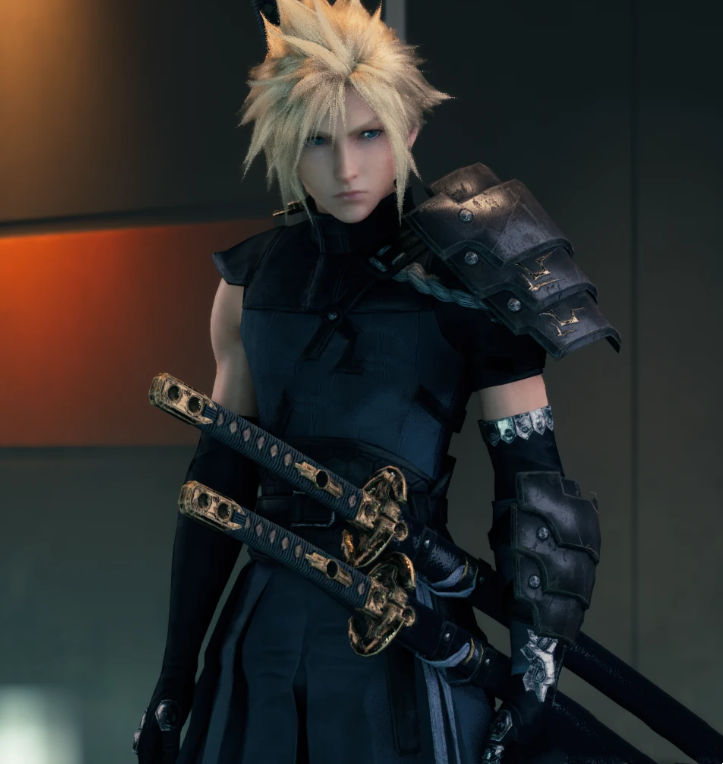 最终幻想7重制版克劳德影舞者套装MOD