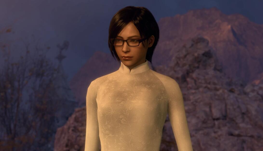 生化危机4重制版艾达穿越南旗袍奥黛mod