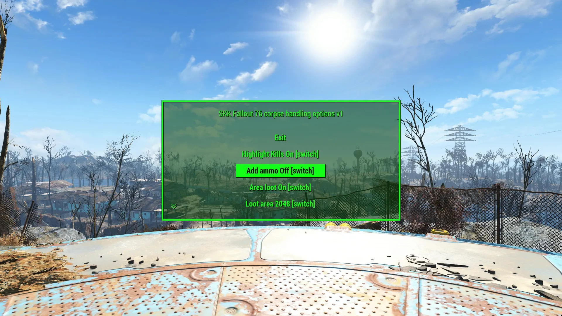 辐射4辐射76式尸体搜刮mod