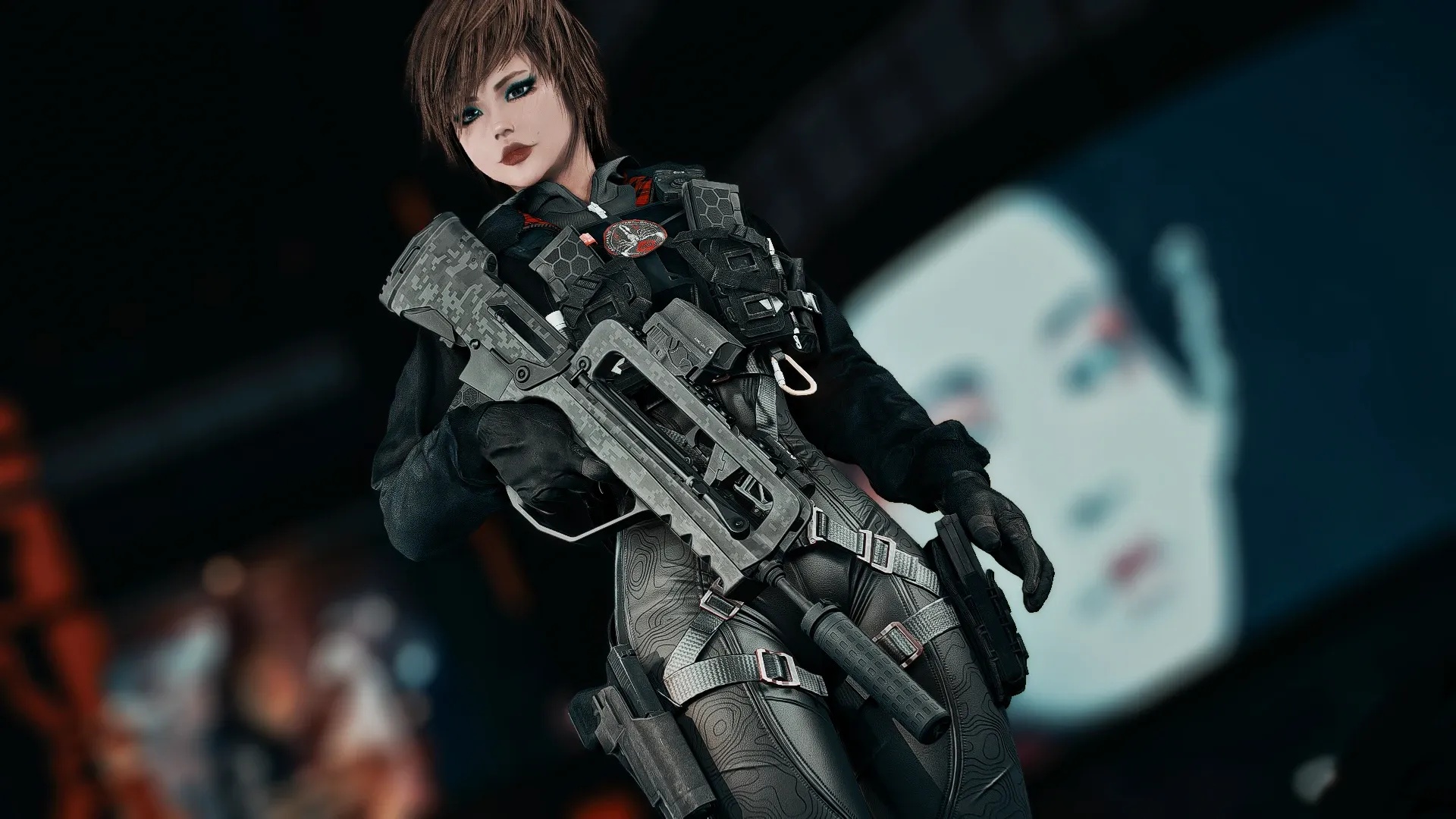 辐射4FAMAS新纹理mod