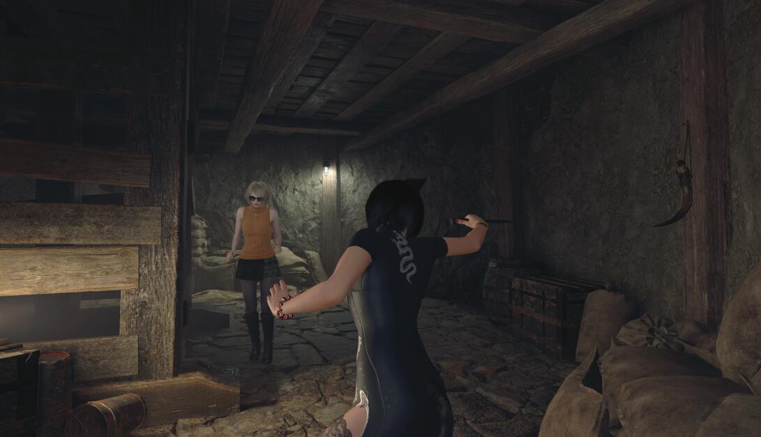 生化危机4重制版艾达王替换里昂过主线剧情mod