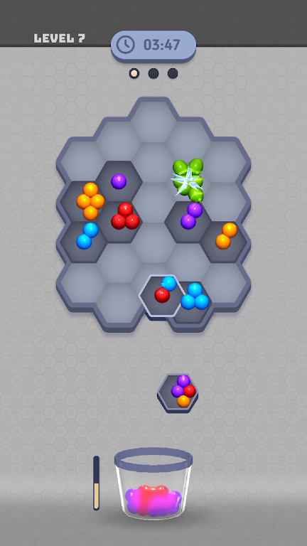 果冻六边形分类(Jelly Hexa Sort)