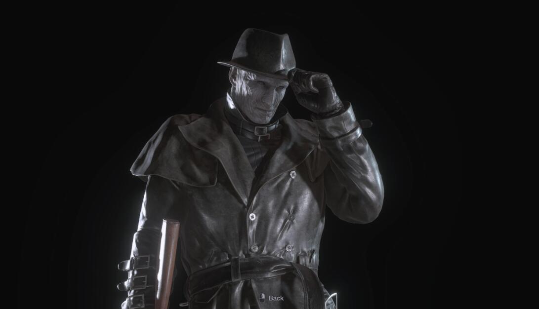 生化危机4重制版里昂cosplay暴君mod