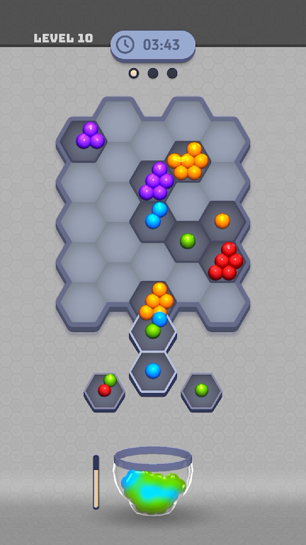 果冻六边形分类(Jelly Hexa Sort)