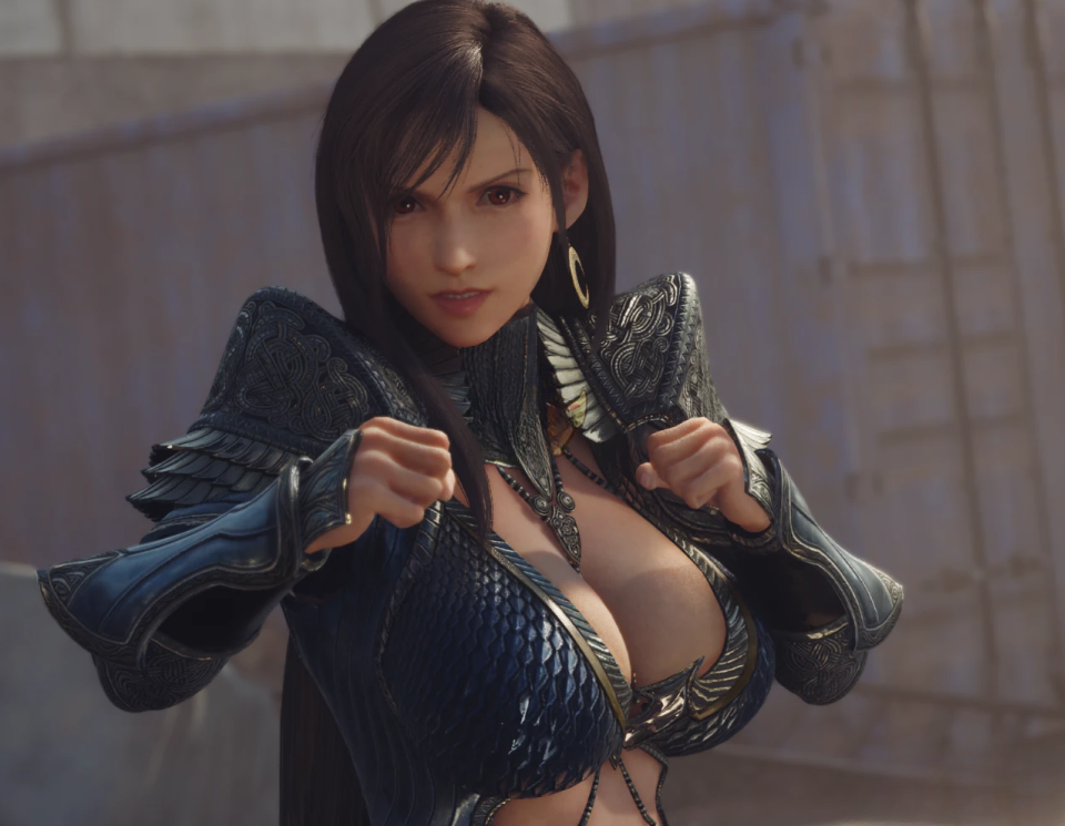 最终幻想7重制版蒂法奥丁套装mod