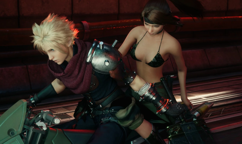 最终幻想7重制版杰西比基尼mod