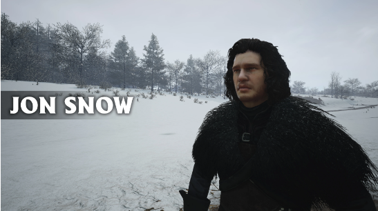 庄园领主琼恩雪诺角色变换MOD