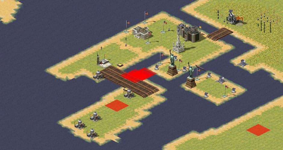 红色警戒2无限钱无限电地图