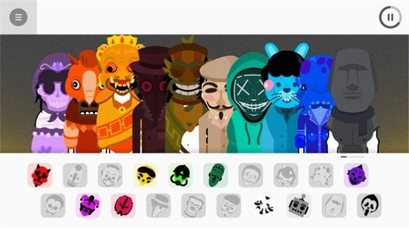 音乐盒子古怪面具模组(Incredibox - The Masks)