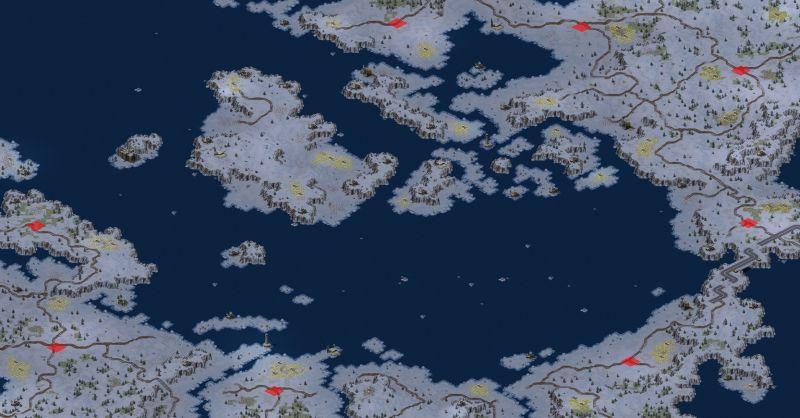 尤里的复仇地图南极大陆