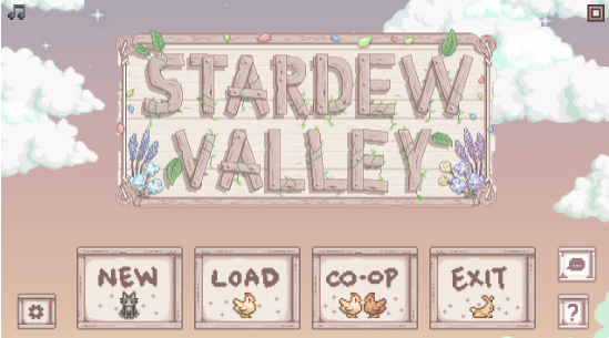 星露谷物语繁花似锦华丽界面MOD