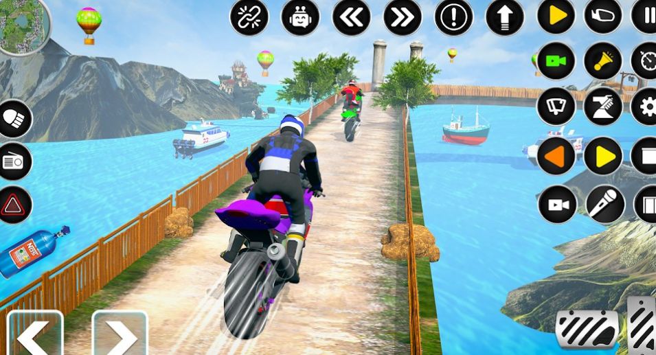 极限自行车行驶特技表演(Extreme bike Game)