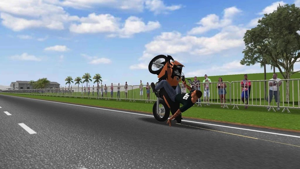 摩托平衡3D汉化版(Moto Wheelie 3D)