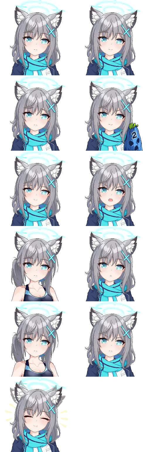 星露谷物语砂狼白子头像mod