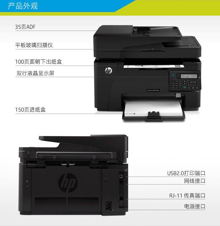 惠普M128fnMFP驱动