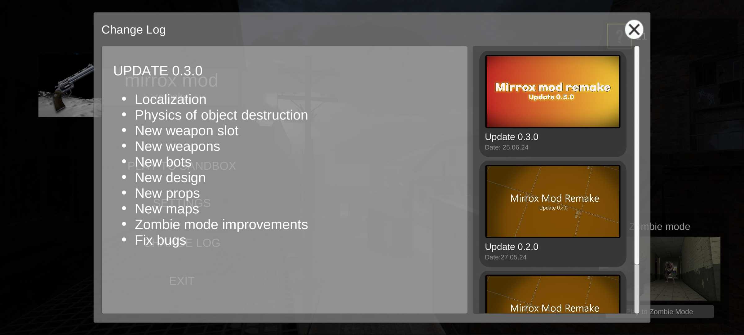 Mirrox模组8.5