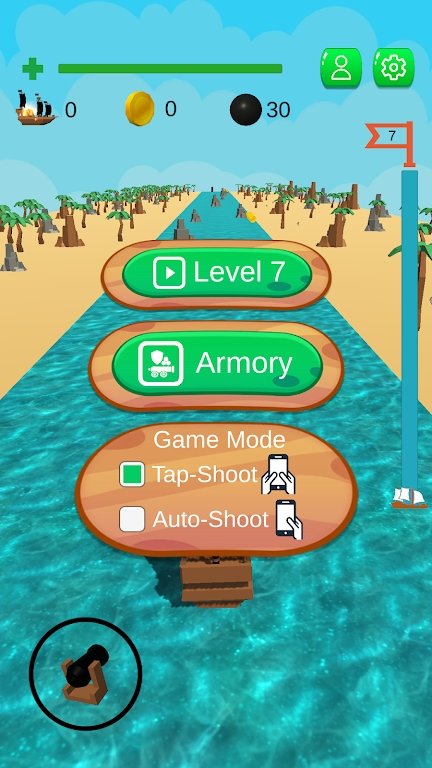 海盗船射击冲刺(Pirate Ship Shoot and Run)