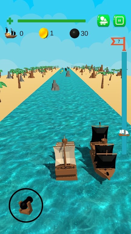 海盗船射击冲刺(Pirate Ship Shoot and Run)