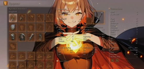 艾尔登法环4K高清梅琳娜主题界面MOD
