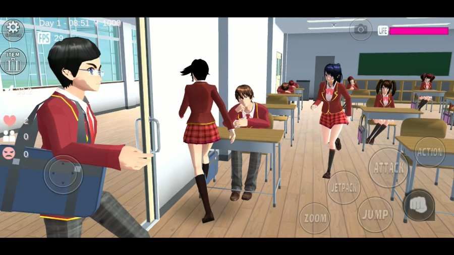樱花女生模拟器公主版(樱花校园模拟器)
