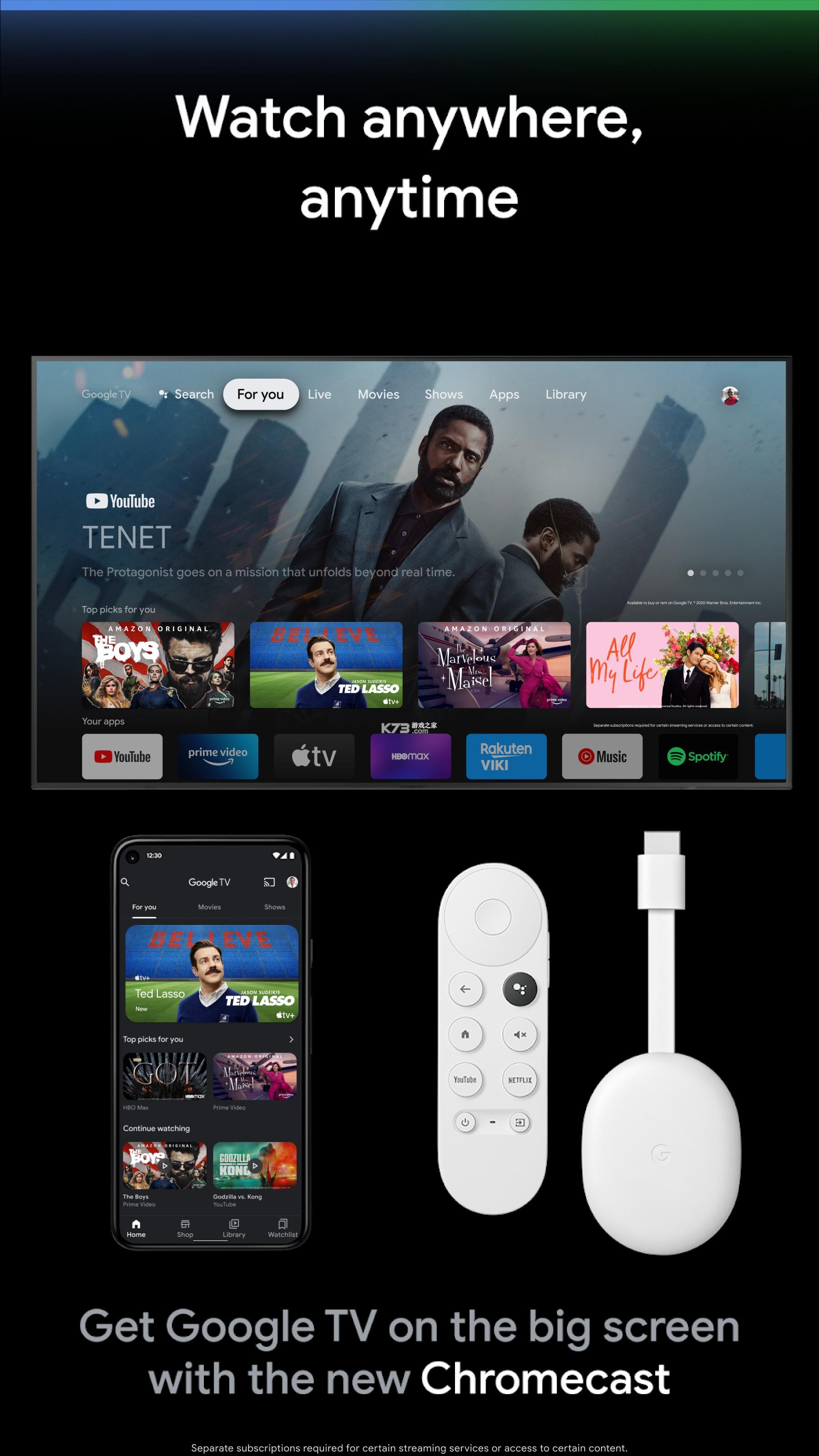 GooglePlay电影(Google TV)