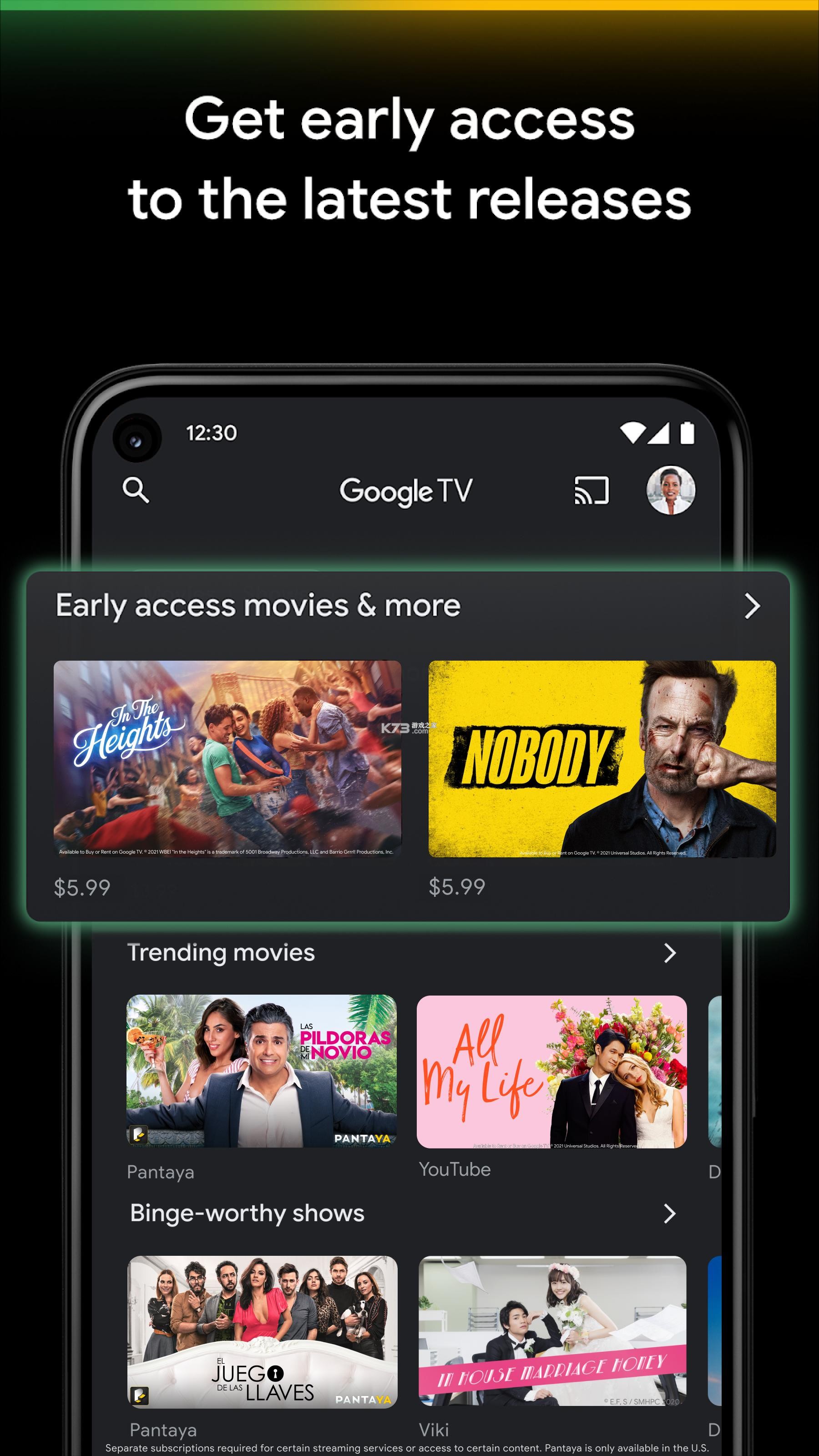 GooglePlay电影(Google TV)