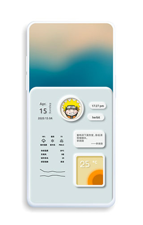 kwgt(Kustom Widget)