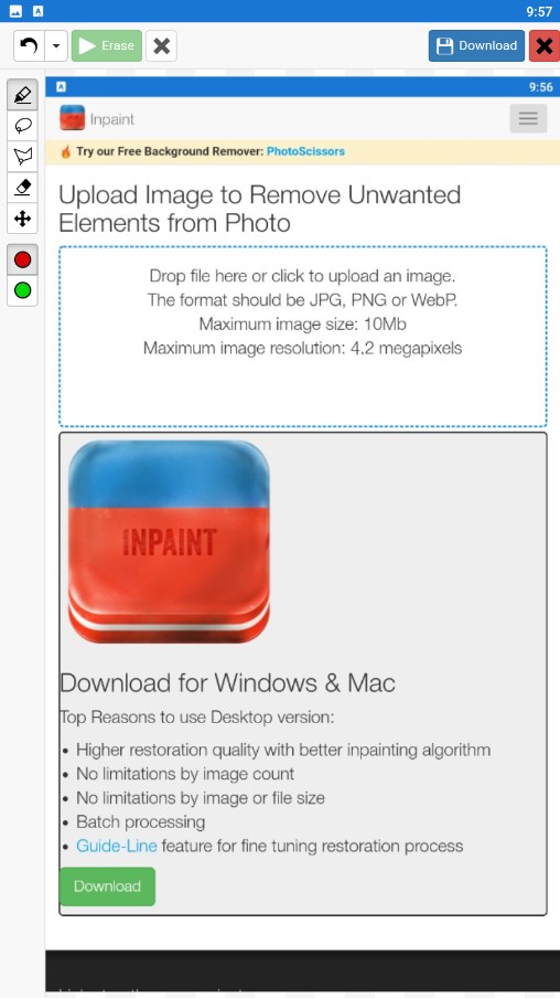 inpaint(The Inpaint remove unwanted object)