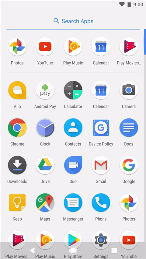 谷歌桌面启动器(Pixel 启动器)