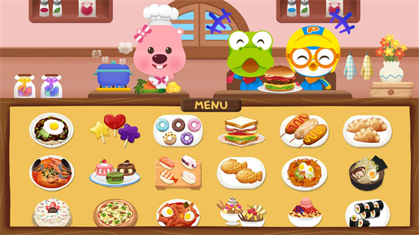 波鲁鲁料理游戏厨房版(Pororo Cooking Game)