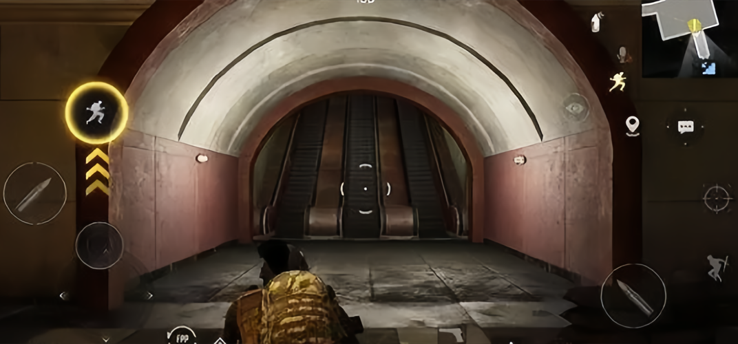 PUBG体验服地铁逃生
