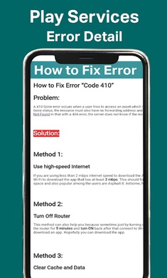 谷歌服务修复工具(Fix Play Services Error)